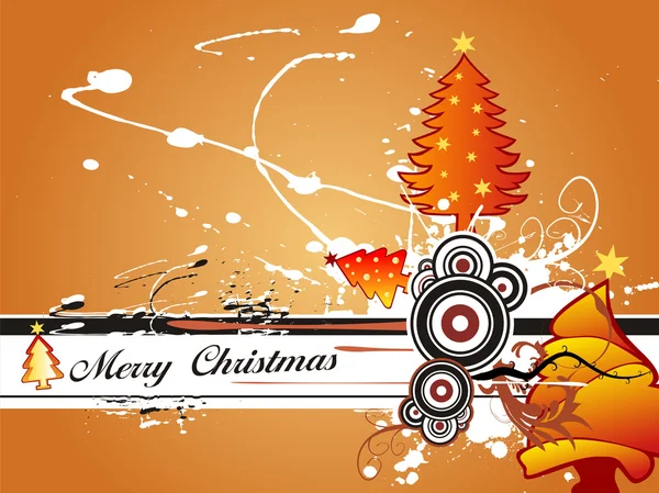 Streszczenie ilustracja kreatywnych Boże Narodzenie — Wektor stockowy