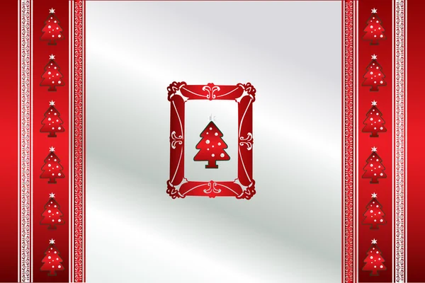 美しい抽象的なクリスマス背景 — ストックベクタ