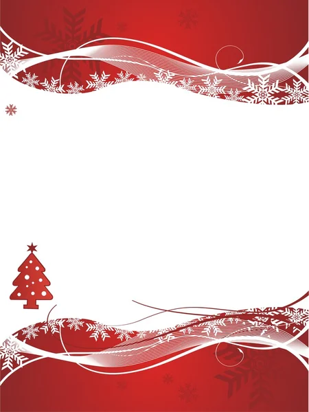 Mooie kerst achtergrond vector — Stockvector
