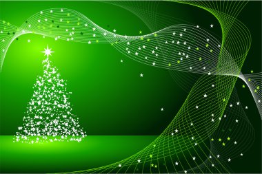 Christmas abstract background clipart