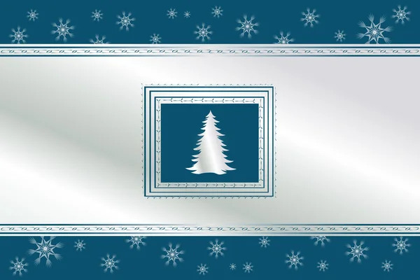クリスマスを祝うデザイン カード — ストックベクタ