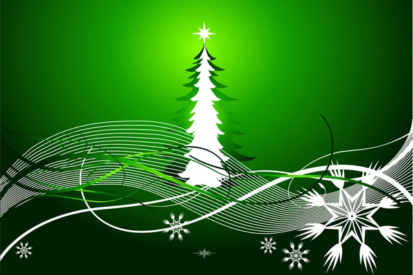 Vackra abstrakt jul vektor bakgrund — Stock vektor