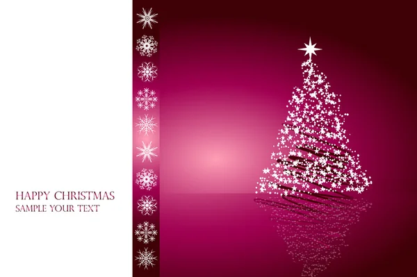 Beautiful abstract Christmas vector background — Stock Vector