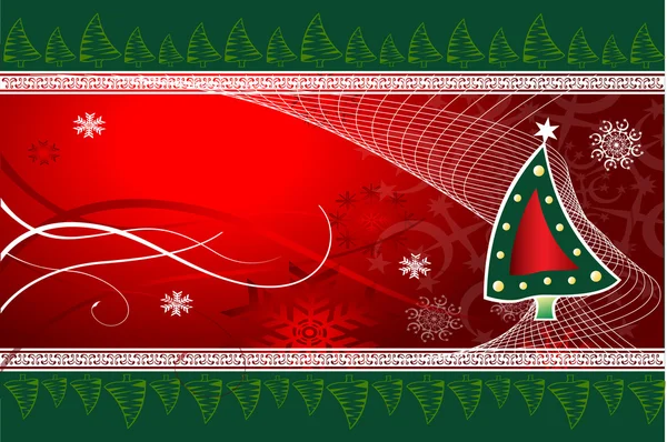 Christmas abstract background — Stock Vector