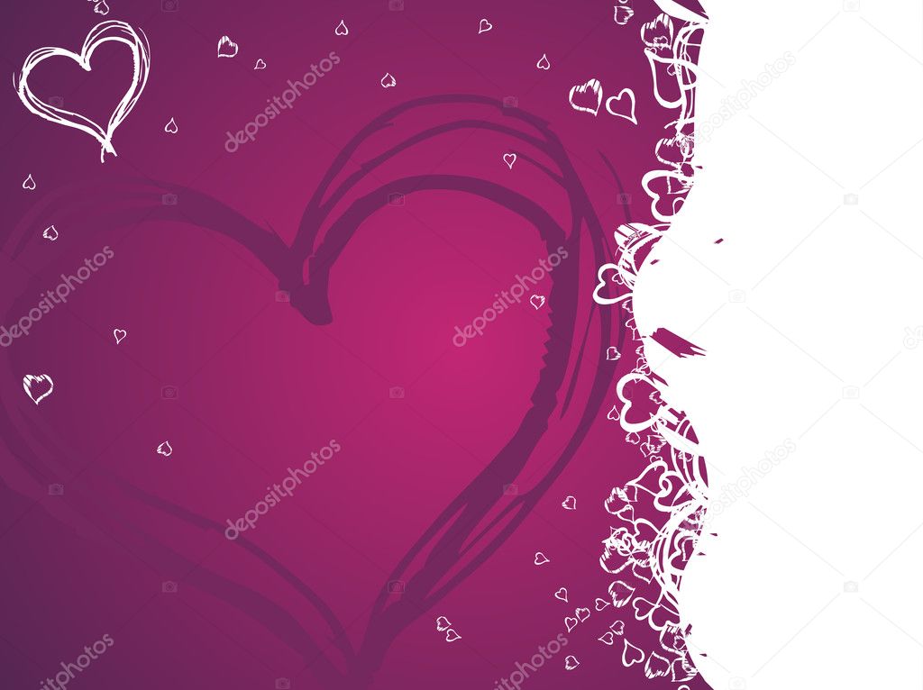 Romantic valentine vector