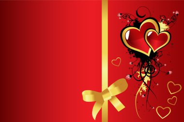 Valentine´s day greeting card vector