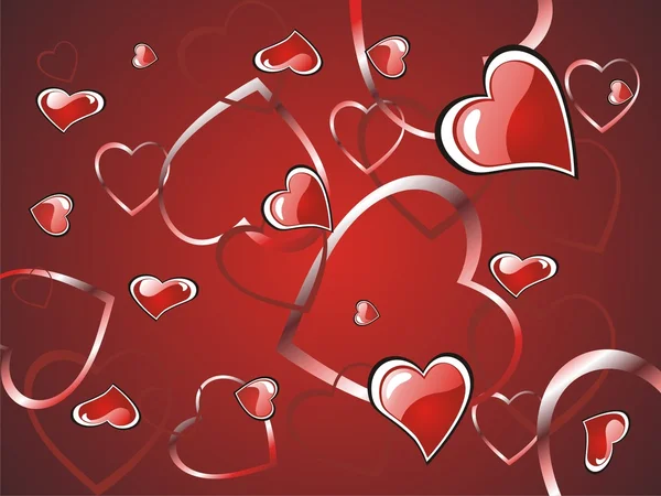 Сердца Валентина — стоковый вектор