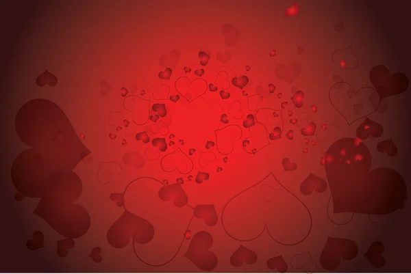 Abstract Valentine pequena ilustração do coração —  Vetores de Stock