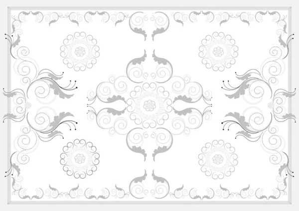 Decorative antique oriental pattern .Graphic — Stock Vector