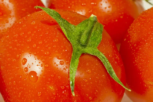 Sulu domates yakın çekim. — Stok fotoğraf