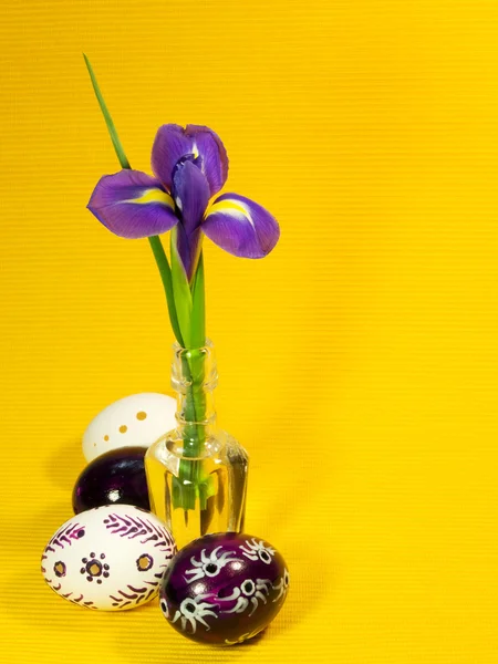 Paskalya yumurtaları dekorasyon — Stok fotoğraf