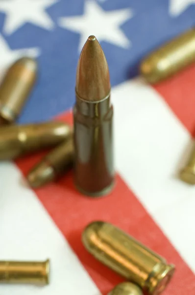 Amerikansk ammunition — Stockfoto