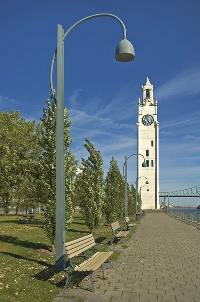 Clock Tower in Montreal — Stock Photo, Image
