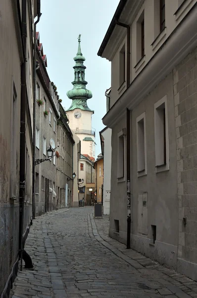 Alley aan michalska brana — Stockfoto