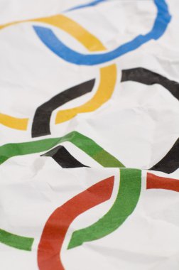 Olimpiyat bayrağı detay