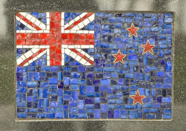 Nya Zeeland flagga — Stockfoto