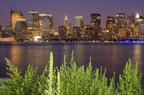 Manhattan skyscrapers — Stock Photo, Image