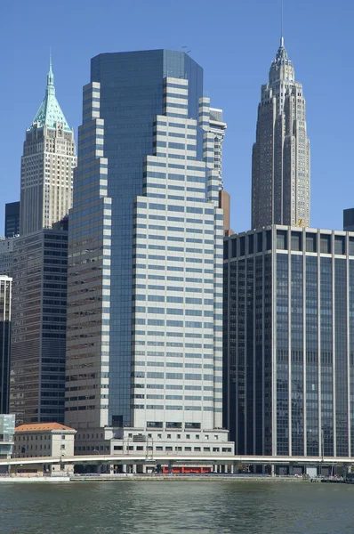 Felhőkarcolók NY — Stock Fotó