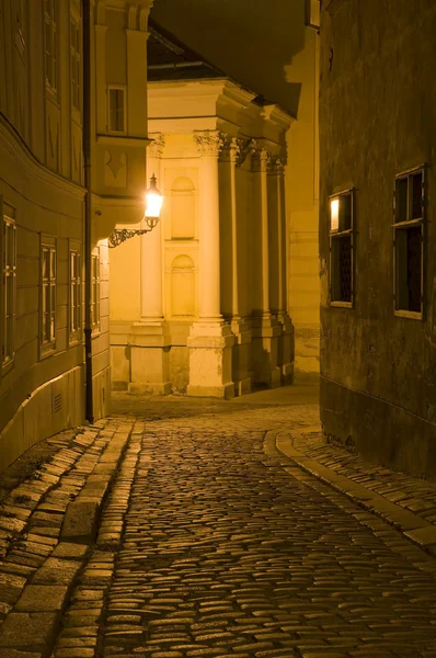 Rua histórica velha — Fotografia de Stock