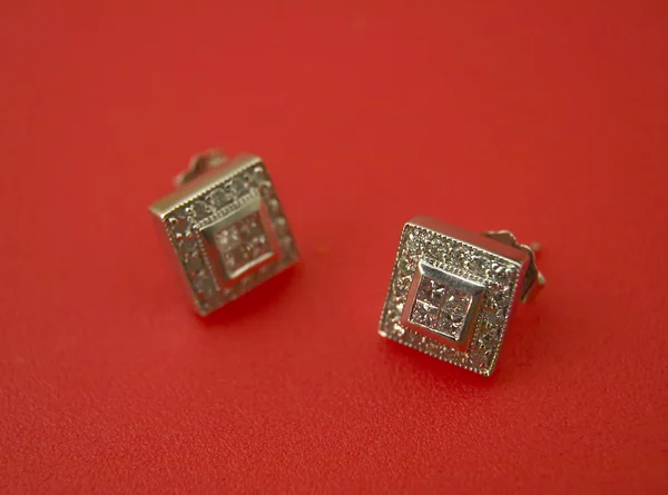 Diamentowe pierścienie — Zdjęcie stockowe