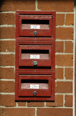 Mail boxes clipart