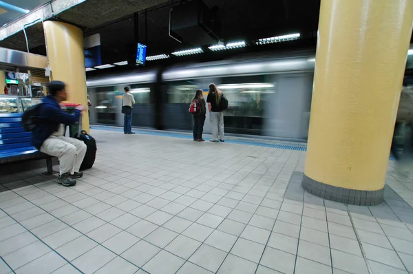 Metro station — Stockfoto