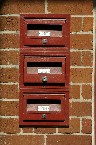 Mail dobozok — Stock Fotó