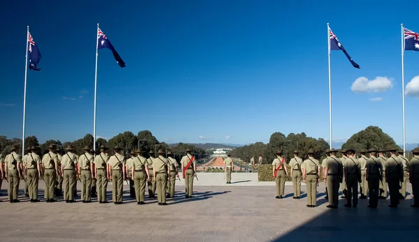 Australiska soldater — Stockfoto