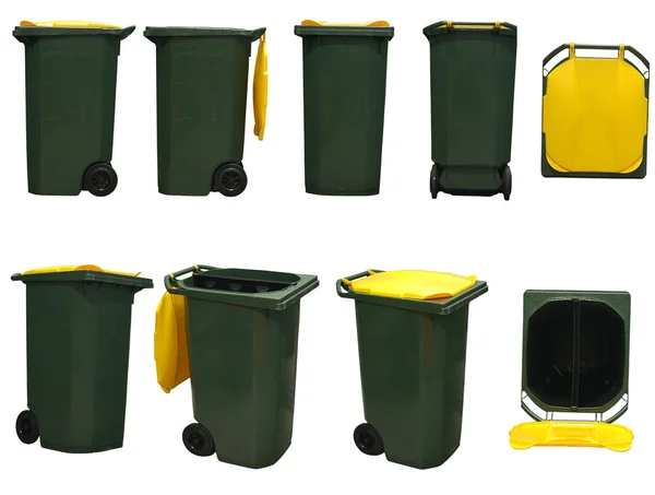 Caixas de lixo — Fotografia de Stock