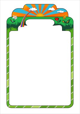 Nature frame clipart