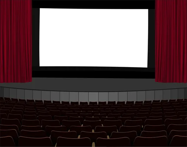 Teatro cinematografico — Vettoriale Stock