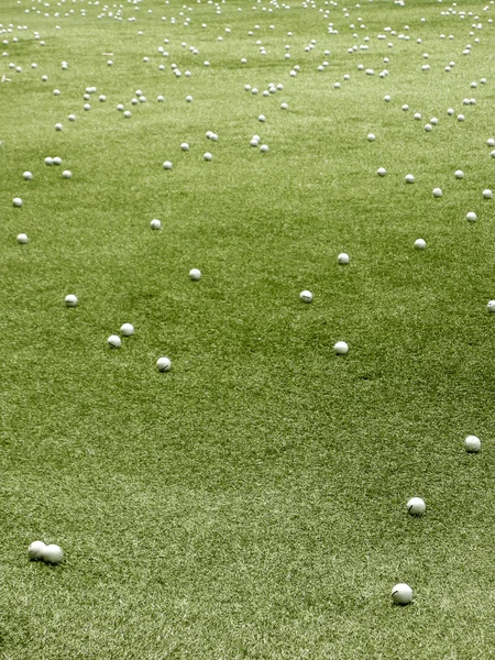М'ячі для гольфу — стокове фото