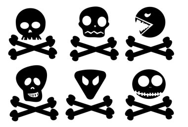 Skulls clipart