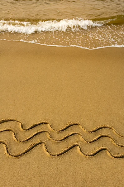 Dört dalgalar — Stok fotoğraf