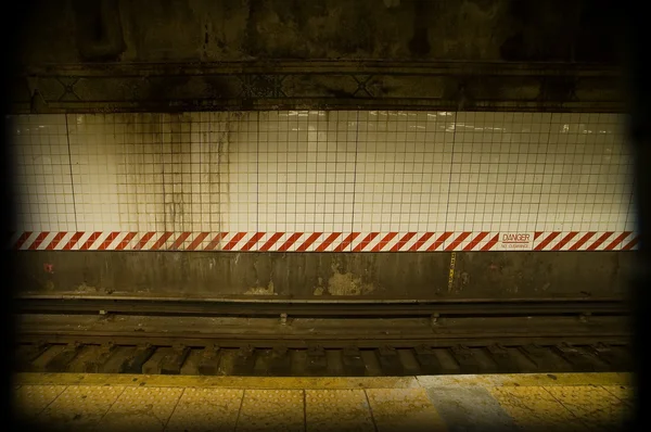 汚い地下鉄 — ストック写真