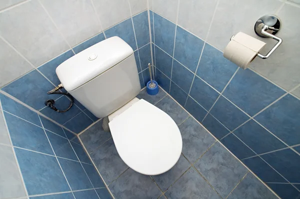 Toilet putih — Stok Foto