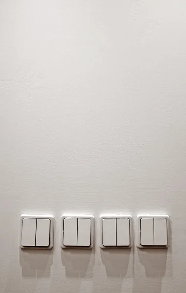 Interruptores de luz — Fotografia de Stock