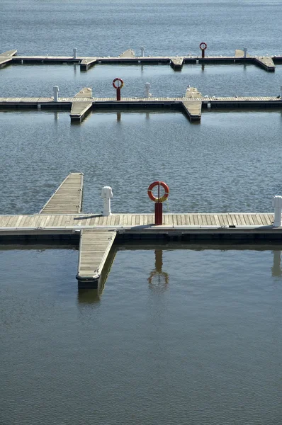 Wooden docks — Stock Photo, Image