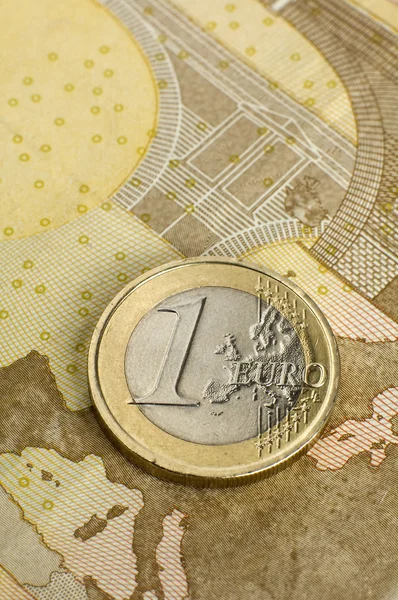 Валюта євро — стокове фото