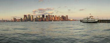 New york panorama clipart