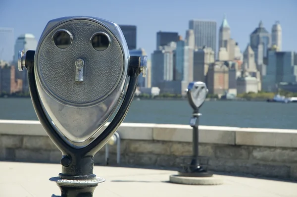 Binoculares de Nueva York — Foto de Stock