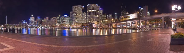 Darling harbour panorama — Stok fotoğraf