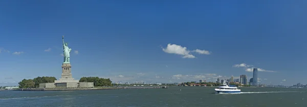 Panorama Özgürlük heykeli — Stok fotoğraf