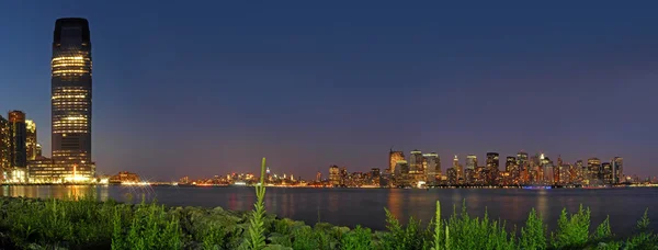 New York und Jersey City — Stockfoto