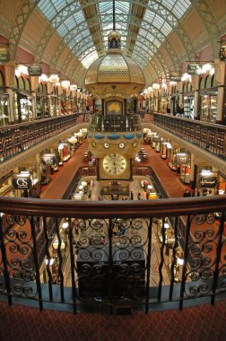 Queen Victoria Building interior clipart