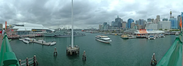 Darling harbour panorama — Stok fotoğraf