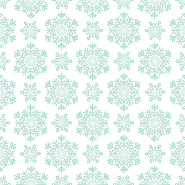 Patrón de invierno copo de nieve — Archivo Imágenes Vectoriales