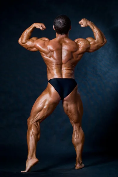 Muscled male model — Stok fotoğraf