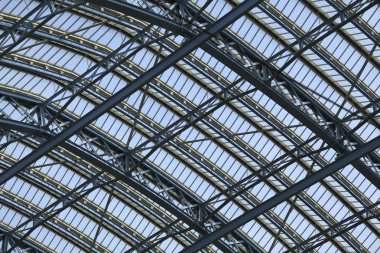 Paddington station roof clipart