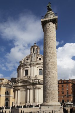 Column of Marcus Aurelius clipart